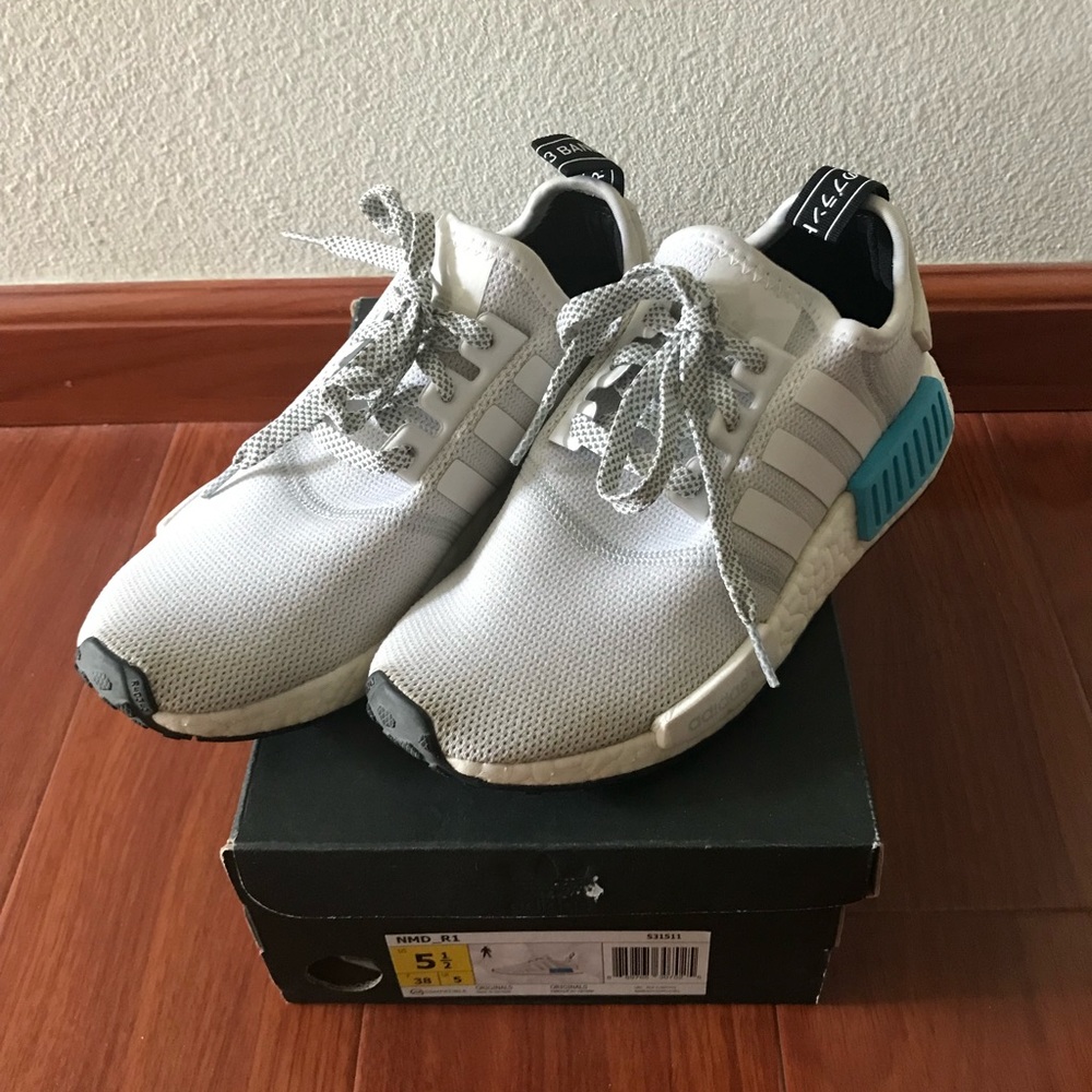 New Adidas NMD R1 Nomad Boost Runner White